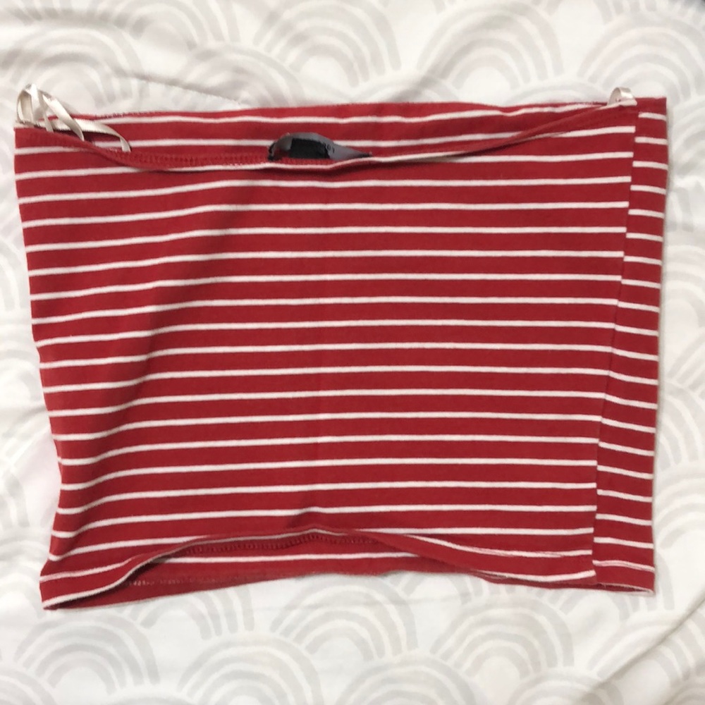 Striped Tube Top - Picture 3 of 5